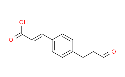 CAS No. 1807386-95-3, (E)-3-(4-(3-Oxopropyl)phenyl)acrylic acid