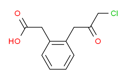 CAS No. 1803864-56-3, 1-(2-(Carboxymethyl)phenyl)-3-chloropropan-2-one