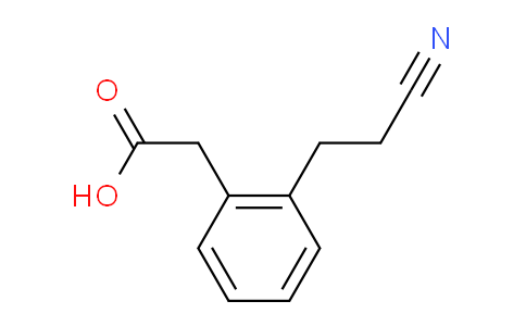 CAS No. 1806517-32-7, (2-(Carboxymethyl)phenyl)propanenitrile