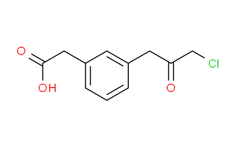 CAS No. 1803746-24-8, 1-(3-(Carboxymethyl)phenyl)-3-chloropropan-2-one