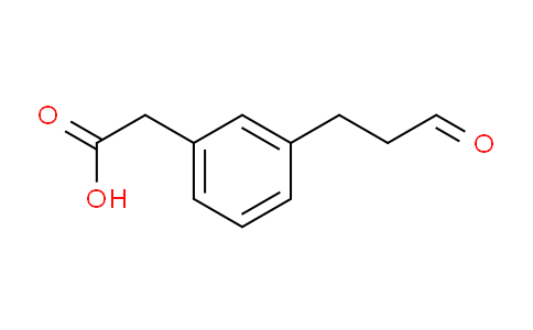 CAS No. 1806517-34-9, (3-(Carboxymethyl)phenyl)propanal