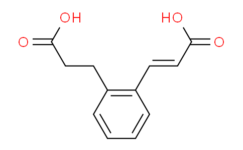 CAS No. 1807391-24-7, (E)-3-(2-(2-Carboxyethyl)phenyl)acrylic acid