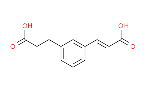 CAS No. 1386381-59-4, (E)-3-(3-(2-Carboxyethyl)phenyl)acrylic acid