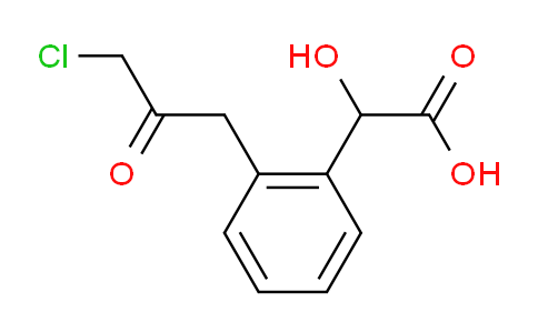 CAS No. 1803882-25-8, 1-(2-(Carboxy(hydroxy)methyl)phenyl)-3-chloropropan-2-one