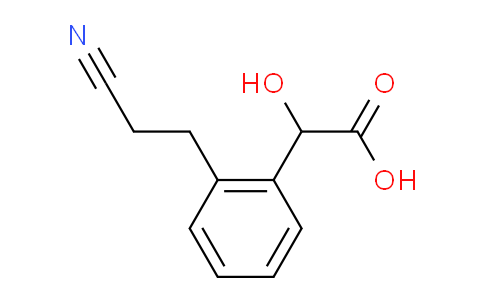 CAS No. 1806288-15-2, (2-(Carboxy(hydroxy)methyl)phenyl)propanenitrile