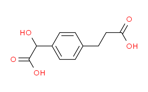 CAS No. 1803882-06-5, (4-(Carboxy(hydroxy)methyl)phenyl)propanoic acid