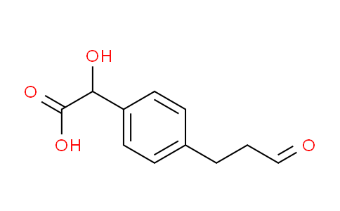 CAS No. 1806517-44-1, (4-(Carboxy(hydroxy)methyl)phenyl)propanal