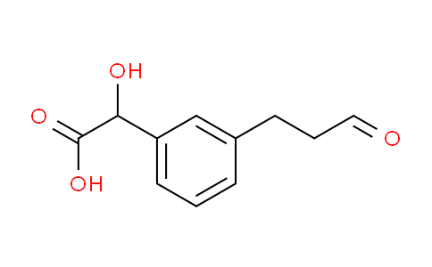CAS No. 1804200-21-2, (3-(Carboxy(hydroxy)methyl)phenyl)propanal
