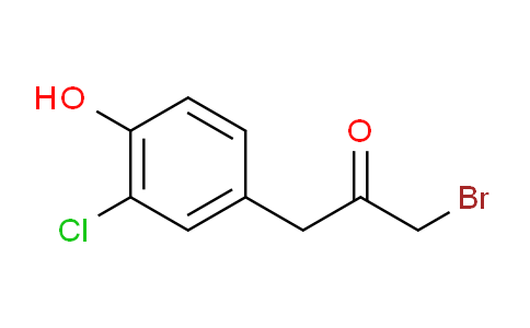 CAS No. 1804230-32-7, 1-Bromo-3-(3-chloro-4-hydroxyphenyl)propan-2-one