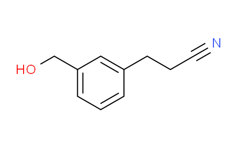 CAS No. 1803797-33-2, (3-(Hydroxymethyl)phenyl)propanenitrile