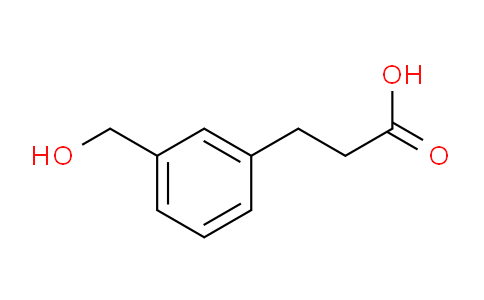 CAS No. 62876-42-0, (3-(Hydroxymethyl)phenyl)propanoic acid