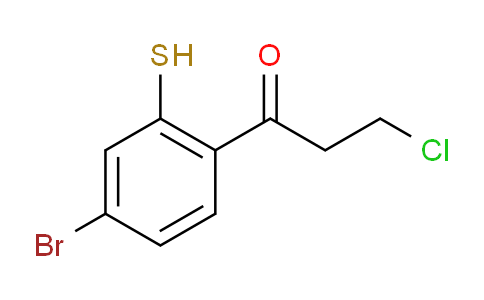 CAS No. 1804084-48-7, 1-(4-Bromo-2-mercaptophenyl)-3-chloropropan-1-one