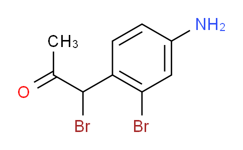 CAS No. 1804201-43-1, 1-(4-Amino-2-bromophenyl)-1-bromopropan-2-one