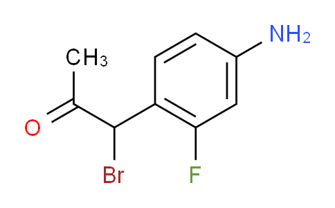 CAS No. 1804401-43-1, 1-(4-Amino-2-fluorophenyl)-1-bromopropan-2-one
