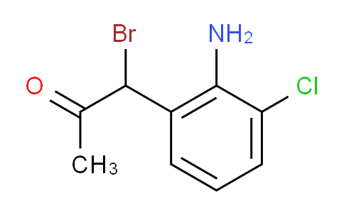 CAS No. 1803864-46-1, 1-(2-Amino-3-chlorophenyl)-1-bromopropan-2-one