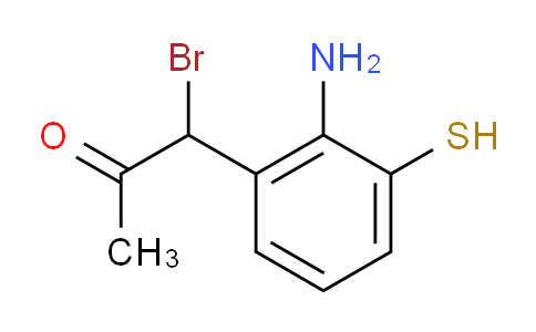 CAS No. 1807105-36-7, 1-(2-Amino-3-mercaptophenyl)-1-bromopropan-2-one
