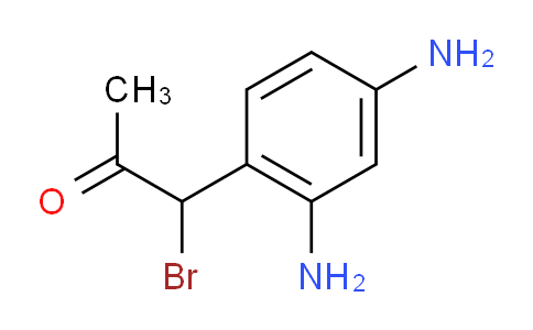 CAS No. 1803847-55-3, 1-Bromo-1-(2,4-diaminophenyl)propan-2-one