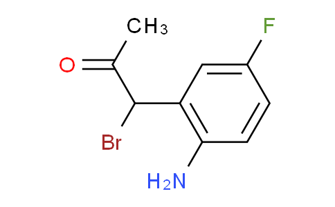 CAS No. 1804225-06-6, 1-(2-Amino-5-fluorophenyl)-1-bromopropan-2-one