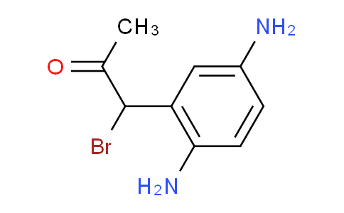 CAS No. 1804500-67-1, 1-Bromo-1-(2,5-diaminophenyl)propan-2-one