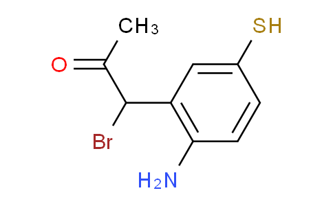 CAS No. 1807060-59-8, 1-(2-Amino-5-mercaptophenyl)-1-bromopropan-2-one