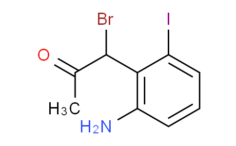 CAS No. 1804212-90-5, 1-(2-Amino-6-iodophenyl)-1-bromopropan-2-one