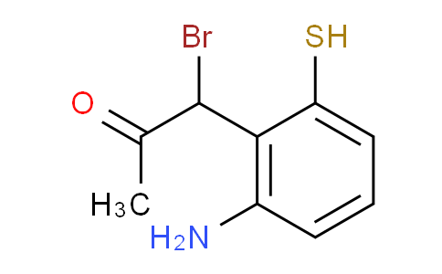 CAS No. 1804226-12-7, 1-(2-Amino-6-mercaptophenyl)-1-bromopropan-2-one