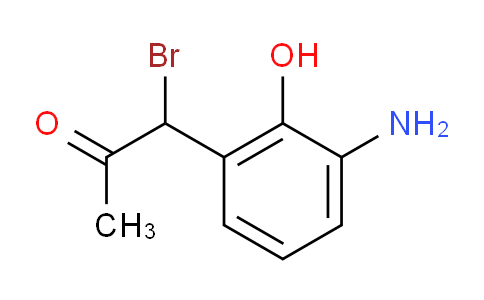 CAS No. 1803841-70-4, 1-(3-Amino-2-hydroxyphenyl)-1-bromopropan-2-one