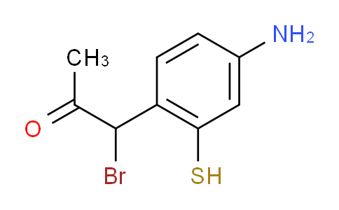 CAS No. 1806435-32-4, 1-(4-Amino-2-mercaptophenyl)-1-bromopropan-2-one