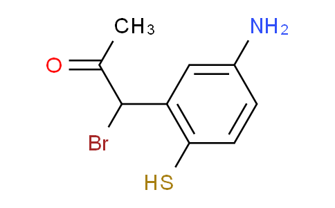 CAS No. 1803843-83-5, 1-(5-Amino-2-mercaptophenyl)-1-bromopropan-2-one
