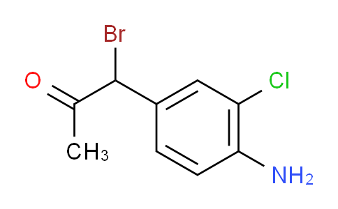 CAS No. 1804225-80-6, 1-(4-Amino-3-chlorophenyl)-1-bromopropan-2-one