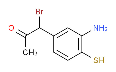 CAS No. 1804503-90-9, 1-(3-Amino-4-mercaptophenyl)-1-bromopropan-2-one