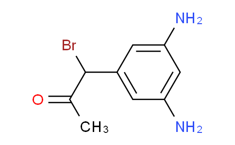 CAS No. 1804500-73-9, 1-Bromo-1-(3,5-diaminophenyl)propan-2-one