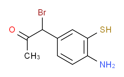 CAS No. 1806345-19-6, 1-(4-Amino-3-mercaptophenyl)-1-bromopropan-2-one