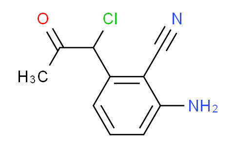 CAS No. 1806527-00-3, 1-(3-Amino-2-cyanophenyl)-1-chloropropan-2-one