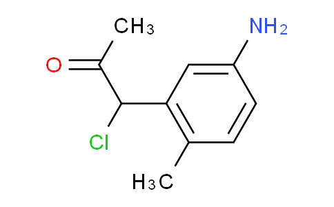 CAS No. 1804219-36-0, 1-(5-Amino-2-methylphenyl)-1-chloropropan-2-one