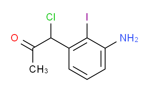 CAS No. 1806573-94-3, 1-(3-Amino-2-iodophenyl)-1-chloropropan-2-one