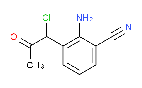 CAS No. 1806295-10-2, 1-(2-Amino-3-cyanophenyl)-1-chloropropan-2-one