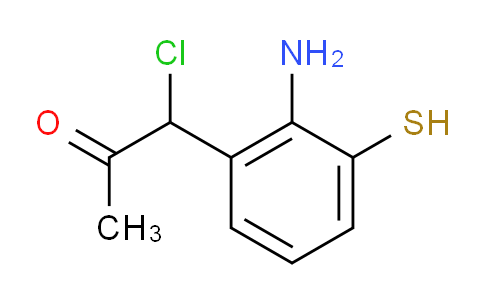 CAS No. 1806435-39-1, 1-(2-Amino-3-mercaptophenyl)-1-chloropropan-2-one