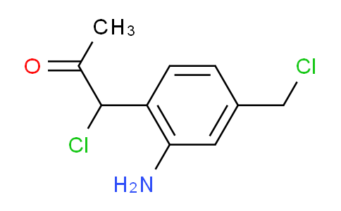 CAS No. 1806549-15-4, 1-(2-Amino-4-(chloromethyl)phenyl)-1-chloropropan-2-one