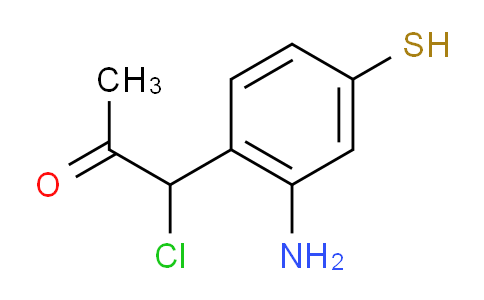 CAS No. 1803881-22-2, 1-(2-Amino-4-mercaptophenyl)-1-chloropropan-2-one