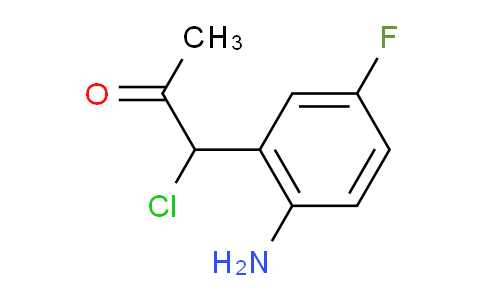 CAS No. 1806434-78-5, 1-(2-Amino-5-fluorophenyl)-1-chloropropan-2-one