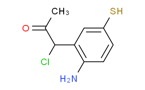 CAS No. 1806403-03-1, 1-(2-Amino-5-mercaptophenyl)-1-chloropropan-2-one