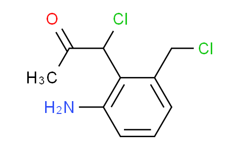 CAS No. 1806568-41-1, 1-(2-Amino-6-(chloromethyl)phenyl)-1-chloropropan-2-one