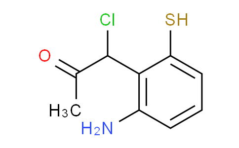 CAS No. 1806575-36-9, 1-(2-Amino-6-mercaptophenyl)-1-chloropropan-2-one