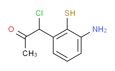 CAS No. 1806435-42-6, 1-(3-Amino-2-mercaptophenyl)-1-chloropropan-2-one