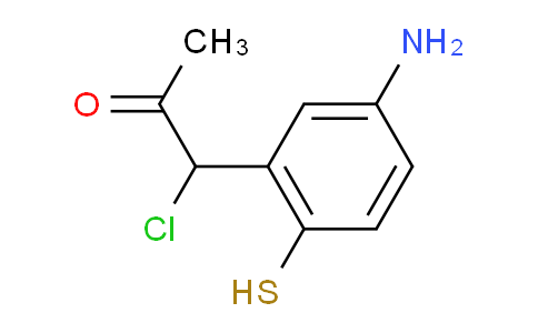 CAS No. 1807060-84-9, 1-(5-Amino-2-mercaptophenyl)-1-chloropropan-2-one
