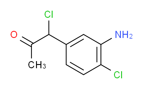 CAS No. 1804399-91-4, 1-(3-Amino-4-chlorophenyl)-1-chloropropan-2-one