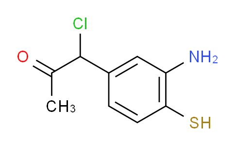 CAS No. 1803881-38-0, 1-(3-Amino-4-mercaptophenyl)-1-chloropropan-2-one