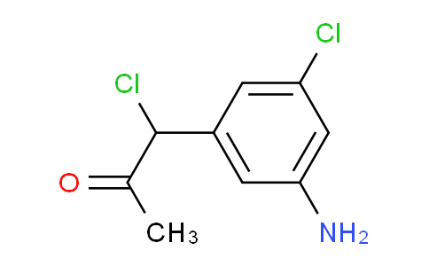 CAS No. 1803856-94-1, 1-(3-Amino-5-chlorophenyl)-1-chloropropan-2-one