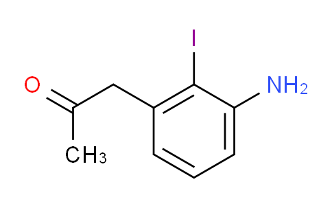 CAS No. 1804212-82-5, 1-(3-Amino-2-iodophenyl)propan-2-one